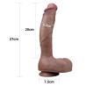 LoveToy Nature Cock Gode réaliste Nature Cock Veiny 20 x 5cm Métis